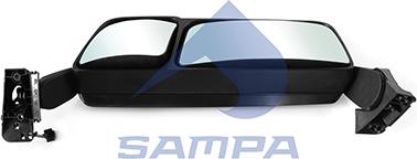 Sampa 205.045 - Outside Mirror, driver cab www.autospares.lv