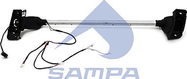 Sampa 205.051 - Holder, outside mirror www.autospares.lv