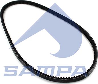 Sampa 206.351 - Клиновой ремень, поперечные рёбра www.autospares.lv