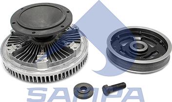 Sampa 200.149 - Sajūgs, Radiatora ventilators www.autospares.lv