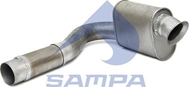 Sampa 200.110 - Izplūdes gāzu priekšslāpētājs www.autospares.lv