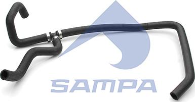 Sampa 201.418 - Šļūtene, Apsildes sistēmas siltummainis www.autospares.lv