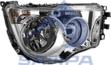 Sampa 208.321 - Headlight www.autospares.lv