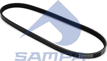 Sampa 203.314 - Поликлиновой ремень www.autospares.lv