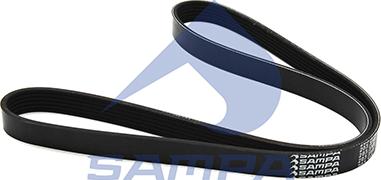 Sampa 203.318 - V-Ribbed Belt www.autospares.lv