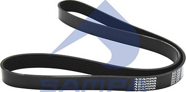 Sampa 203.335 - V-Ribbed Belt www.autospares.lv