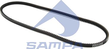 Sampa 203.257 - Клиновой ремень, поперечные рёбра www.autospares.lv