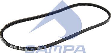 Sampa 203.261 - Клиновой ремень, поперечные рёбра www.autospares.lv