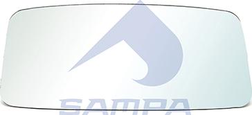 Sampa 207.470 - Spoguļstikls, Ārējais atpakaļskata spogulis www.autospares.lv