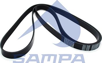 Sampa 207.258 - V-Ribbed Belt www.autospares.lv