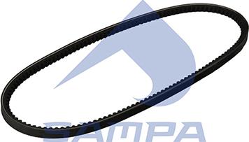 Sampa 207.217A - Клиновой ремень, поперечные рёбра www.autospares.lv