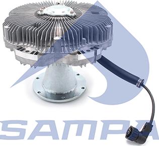 Sampa 210.161 - Clutch, radiator fan www.autospares.lv