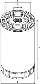 SAMPIYON FILTER CS 0034 - Eļļas filtrs autospares.lv