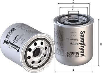 COOPERS HSM6178 - Gaisa filtrs www.autospares.lv