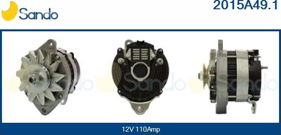 Sando 2015A49.1 - Ģenerators www.autospares.lv