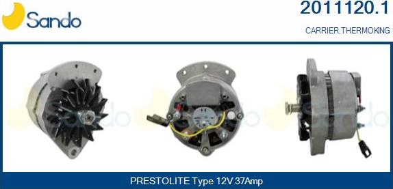 Sando 2011120.1 - Ģenerators autospares.lv