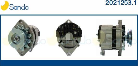 Sando 2021253.1 - Ģenerators www.autospares.lv