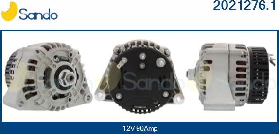 Sando 2021276.1 - Alternator www.autospares.lv