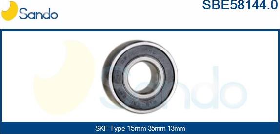 Sando SBE58144.0 - Gultnis autospares.lv