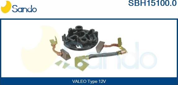 Sando SBH15100.0 - Кронштейн, угольная щетка www.autospares.lv