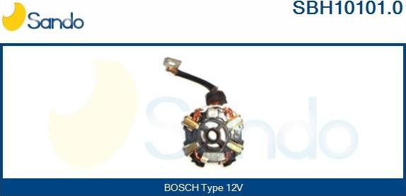 Sando SBH10101.0 - Кронштейн, угольная щетка www.autospares.lv