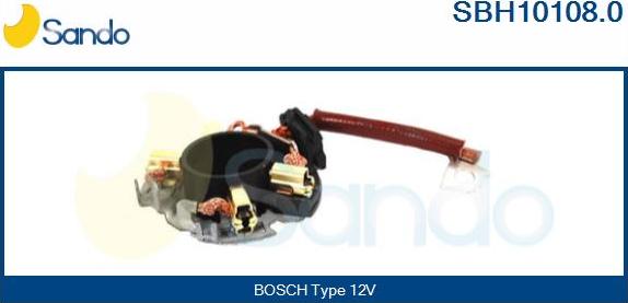 Sando SBH10108.0 - Holder, carbon brushes www.autospares.lv