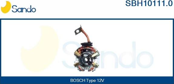 Sando SBH10111.0 - Кронштейн, угольная щетка www.autospares.lv