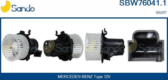 Sando SBW76041.1 - Salona ventilators autospares.lv