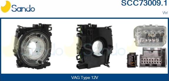 Sando SCC73009.1 - Spirālatspere, Gaisa spilvens www.autospares.lv