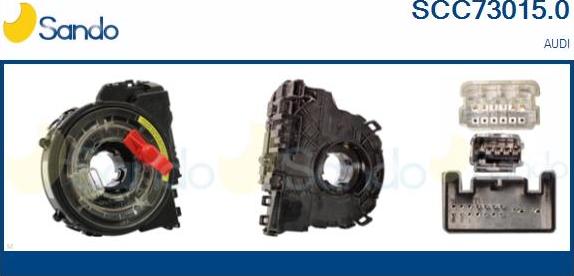 Sando SCC73015.0 - Spirālatspere, Gaisa spilvens www.autospares.lv