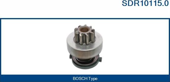 Sando SDR10115.0 - Pinion, bendix, starter www.autospares.lv