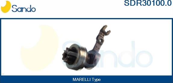 Sando SDR30100.0 - Pinion, bendix, starter www.autospares.lv