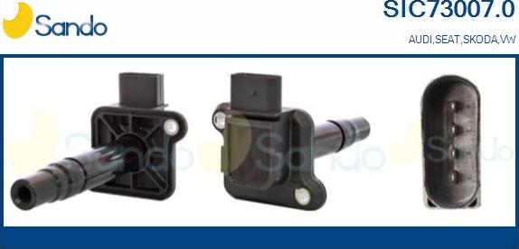 Sando SIC73007.0 - Ignition Coil www.autospares.lv