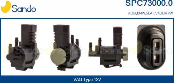 Sando SPC73000.0 - Pressure Converter, exhaust control www.autospares.lv