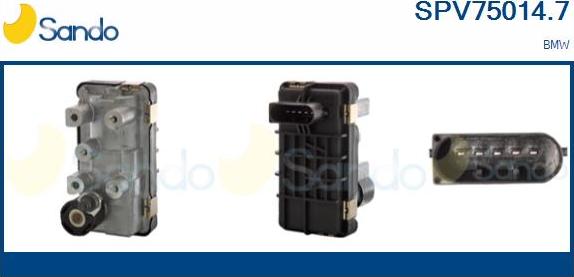 Sando SPV75014.7 - Pūtes spiediena regulēšanas vārsts www.autospares.lv