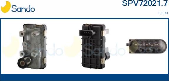 Sando SPV72021.7 - Pūtes spiediena regulēšanas vārsts www.autospares.lv