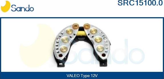 Sando SRC15100.0 - Taisngriezis, Ģenerators www.autospares.lv