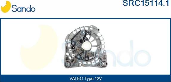 Sando SRC15114.1 - Taisngriezis, Ģenerators autospares.lv