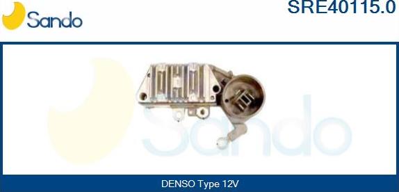 Sando SRE40115.0 - Voltage regulator, alternator www.autospares.lv