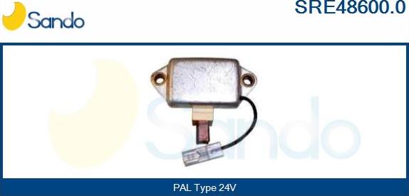 Sando SRE48600.0 - Регулятор напряжения, генератор www.autospares.lv