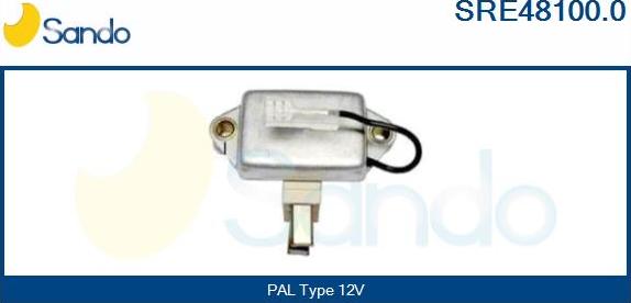 Sando SRE48100.0 - Ģeneratora sprieguma regulators www.autospares.lv