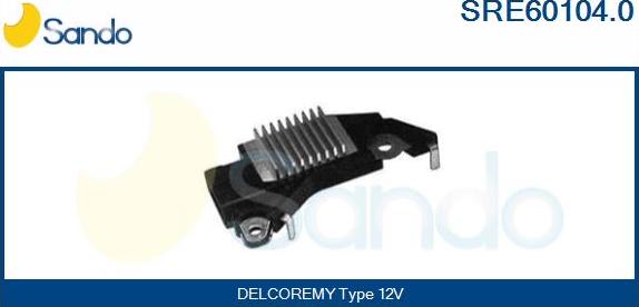 Sando SRE60104.0 - Ģeneratora sprieguma regulators autospares.lv