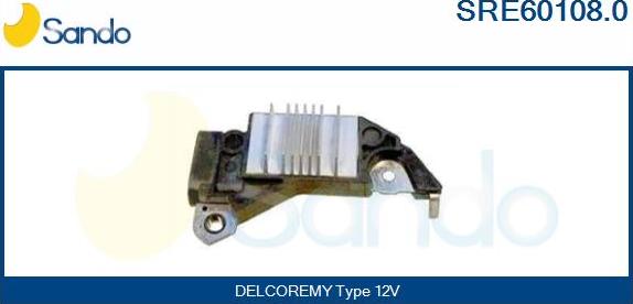 Sando SRE60108.0 - Ģeneratora sprieguma regulators www.autospares.lv