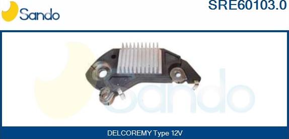 Sando SRE60103.0 - Ģeneratora sprieguma regulators www.autospares.lv