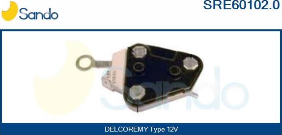 Sando SRE60102.0 - Ģeneratora sprieguma regulators autospares.lv