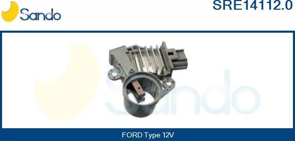 Sando SRE14112.0 - Ģeneratora sprieguma regulators www.autospares.lv