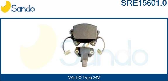 Sando SRE15601.0 - Voltage regulator, alternator www.autospares.lv