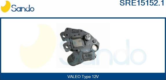 Sando SRE15152.1 - Ģeneratora sprieguma regulators www.autospares.lv