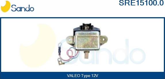 Sando SRE15100.0 - Voltage regulator, alternator www.autospares.lv