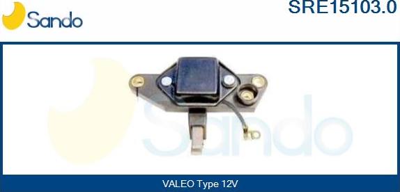 Sando SRE15103.0 - Регулятор напряжения, генератор www.autospares.lv